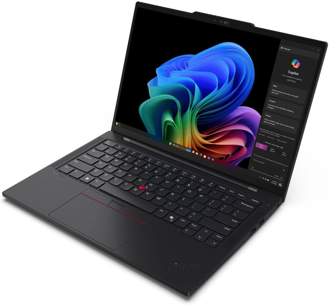 Lenovo ThinkPad T14s Gen 6 (Snapdragon) Laptop 14" - Black - Snapdragon X Elite X1E78-100 3.4GHz - 16GB RAM - 1TB