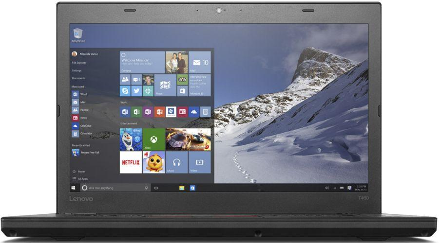 Lenovo ThinkPad T460 Laptop 14" - Intel Core i5-6200U 2.3GHz - 256GB - Black - 8GB RAM - 14 Inch - Acceptable