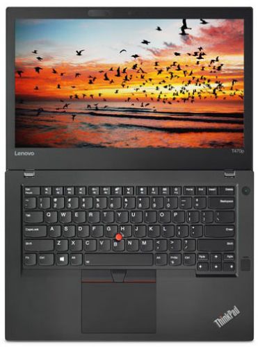 Lenovo ThinkPad T470p Laptop 14" - Black - Intel Core i7-7820HQ 2.9GHz - 16GB RAM - 512GB