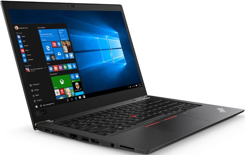 Lenovo ThinkPad T480s Laptop 14" - Black - Intel Core i5-8350U 1.7GHz - 16GB RAM - 256GB