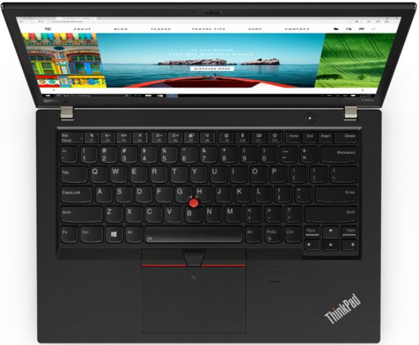 Lenovo ThinkPad T480s Laptop 14" - Black - Intel Core i5-8350U 1.7GHz - 16GB RAM - 256GB