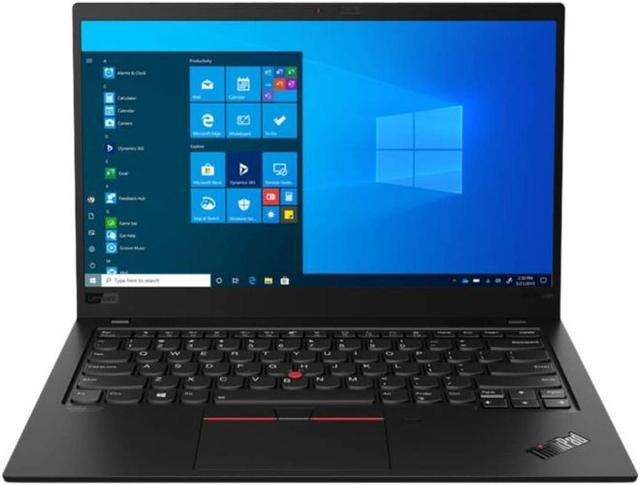 Lenovo ThinkPad X1 Carbon (Gen 8) Laptop 14" Intel Core i5-10310U 1.7GHz in Black in Excellent condition