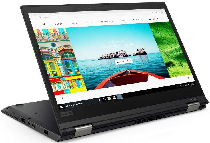 Lenovo ThinkPad X380 Yoga Laptop 13.3" - Black - Intel Core i7-8550U 1.8GHz - 8GB RAM - 512GB