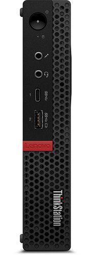 Lenovo  ThinkStation P330 Tiny Workstation Mini PC - Intel Core i5-8500T 2.1GHz - 256GB - Black - 16GB RAM - Acceptable