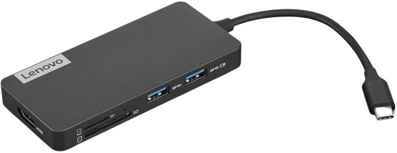 Lenovo  USB-C 7-in-1 Hub - Black - Excellent