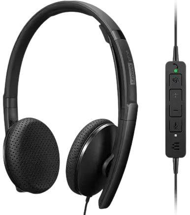 Lenovo  Wired VoIP Headset (Teams) - Black - Excellent