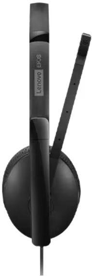 Lenovo Wired VoIP Headset (UC) - Black