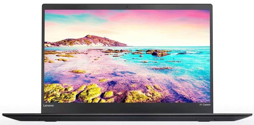 Lenovo  ThinkPad X1 Carbon (Gen 5) Laptop 14" - Intel Core i7-7500U 2.7GHz - 256GB - Black - 8GB RAM - 14 Inch - Acceptable