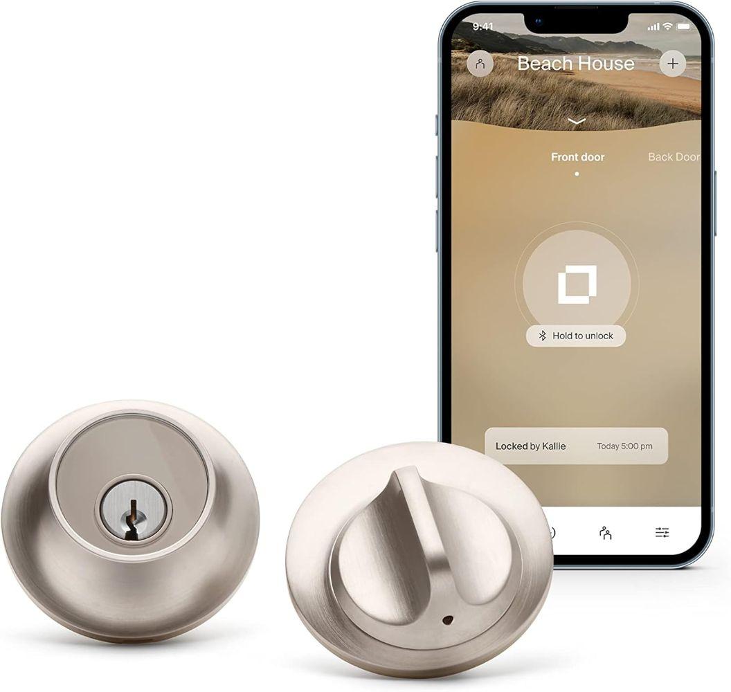 Level  Lock Smart Lock - Satin Nickel - Acceptable