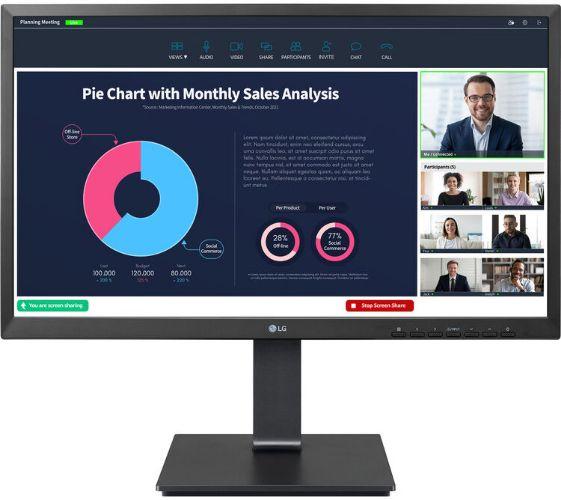 LG 24BP750C-B 23.8" Business Monitor in Black in Excellent condition