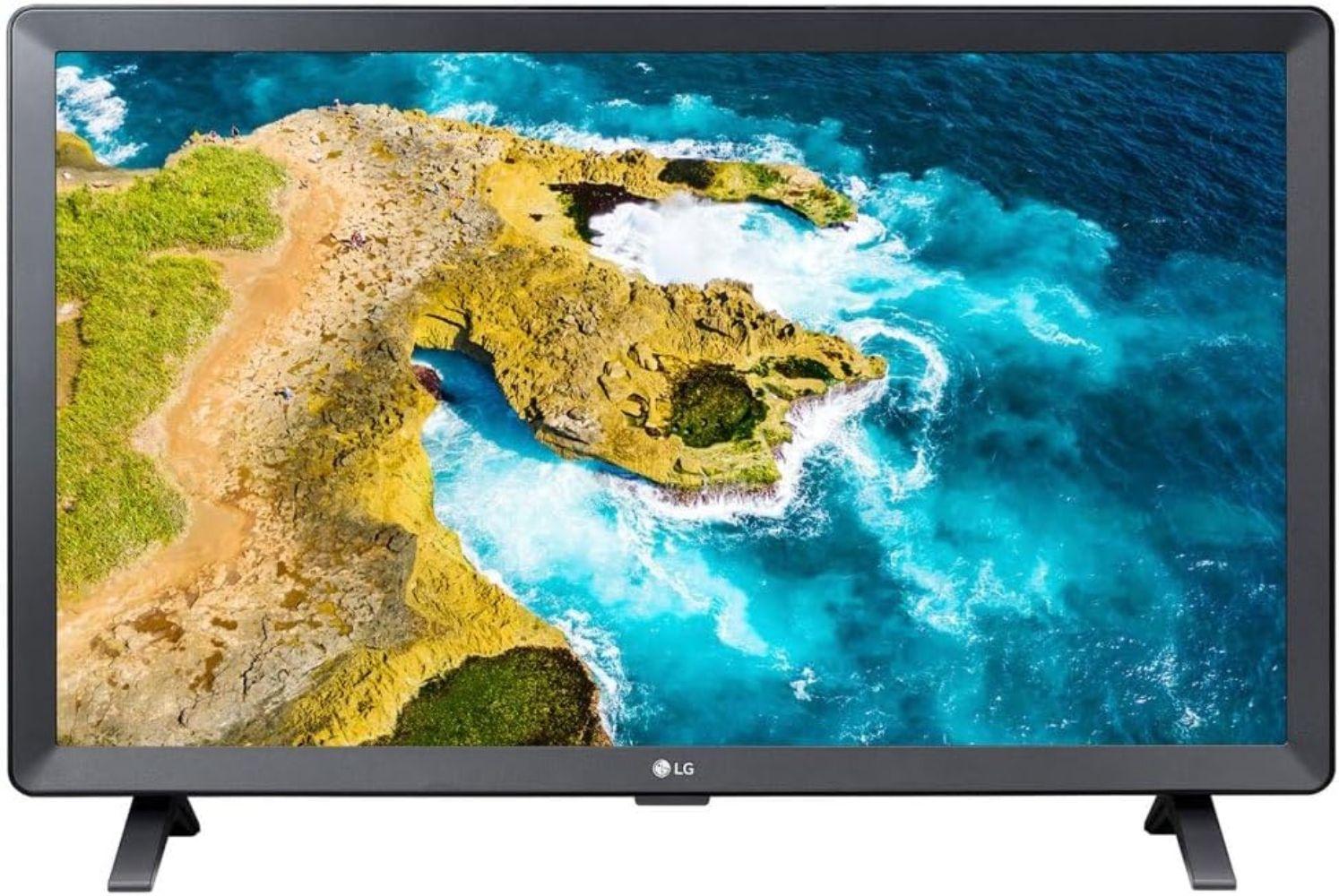 LG  24LQ520S-PU HD Smart TV with webOS 24" - Black - 24 Inch - Excellent