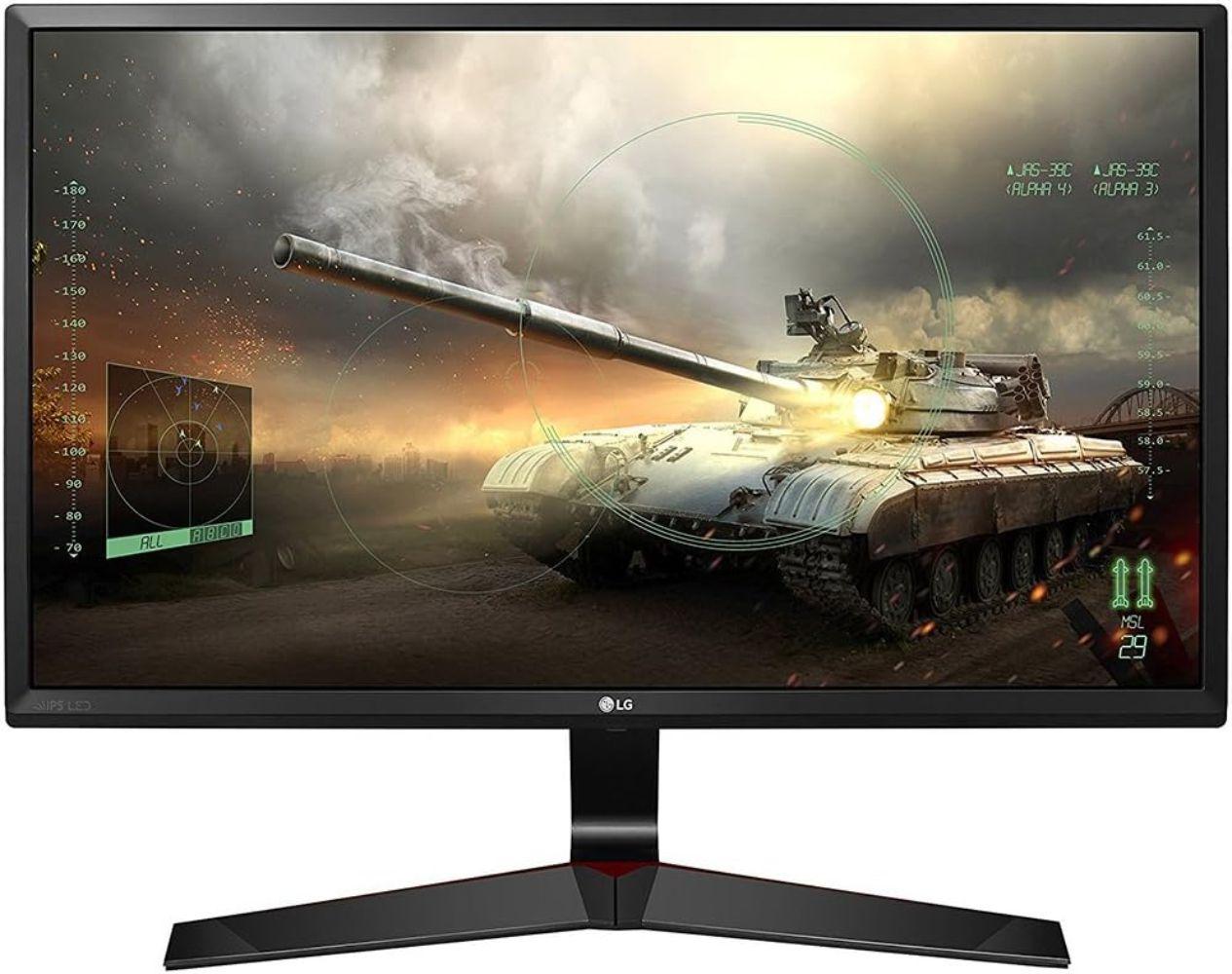 LG  27MP59G-P FHD IPS LED Gaming Monitor 27" - Black - 27 Inch - Excellent