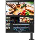 LG 28MQ780-B 28" 16:18 DualUp Monitor with Ergo Stand and USB Type-C in Black in Excellent condition