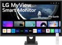 LG 32SR50F-B FHD IPS Black Smart Monitor 32" in Black in Excellent condition