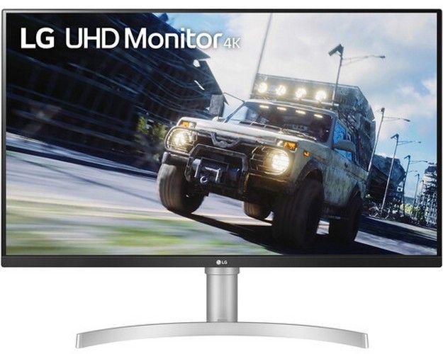 LG 32UN550-W 32" UHD HDR Monitor in White in Excellent condition