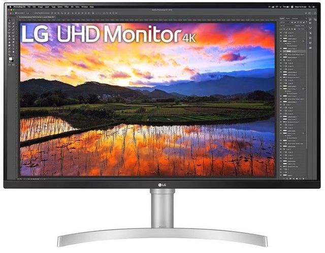 LG 32UN650-W 32" UHD UltraFine™ IPS Monitor in White
