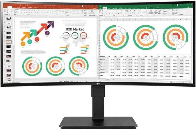 LG 34BN770-B 34” IPS QHD UltraWide™ Monitor in Black