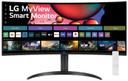 LG 34SR65QC-B WQHD IPS Curved Smart Monitor 34" in Black in Excellent condition