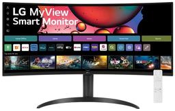 LG 34SR65QC-B WQHD IPS Curved Smart Monitor 34" - Black - 34 Inch