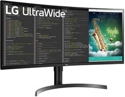 LG 35WN65C-B 35" Curved UltraWide QHD HDR Monitor - Black - 35 Inch