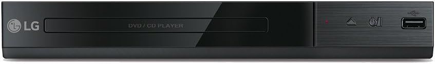 LG DP132H DVD Player with USB Direct Recording - Black