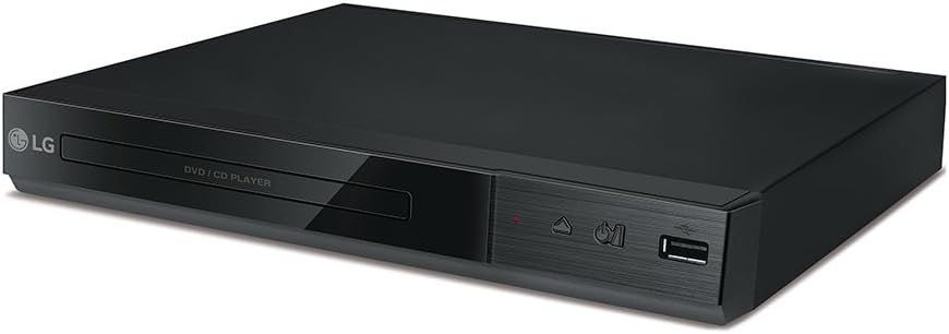 LG DP132H DVD Player with USB Direct Recording - Black