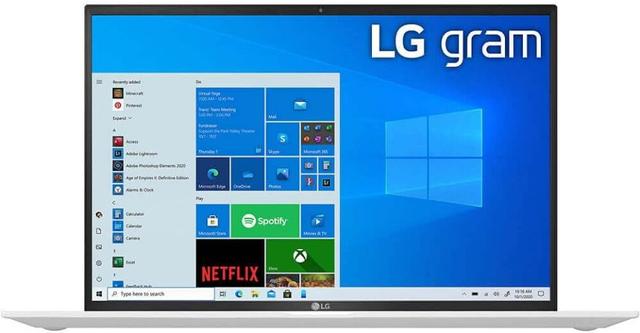 LG Gram 16Z90P Ultra-Lightweight Laptop 16" Intel Core i7-1165G7 2.8GHz in White in Excellent condition