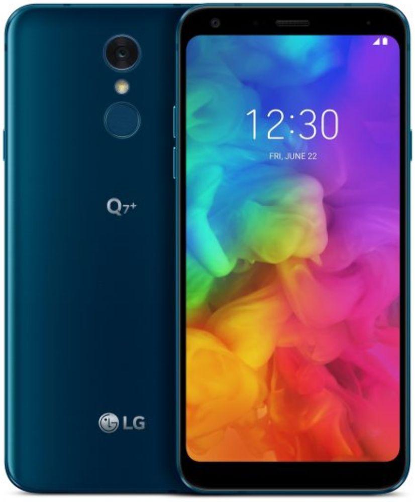 LG Q7+ - 64GB - 1 Physical SIM - Moroccan Blue - T-Mobile