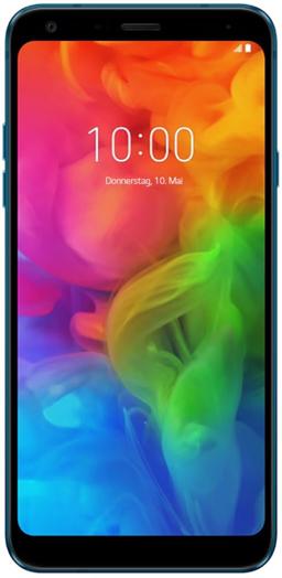 LG Q7+ - 64GB - 1 Physical SIM - Moroccan Blue - T-Mobile