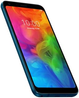 LG Q7+ - 64GB - 1 Physical SIM - Moroccan Blue - T-Mobile