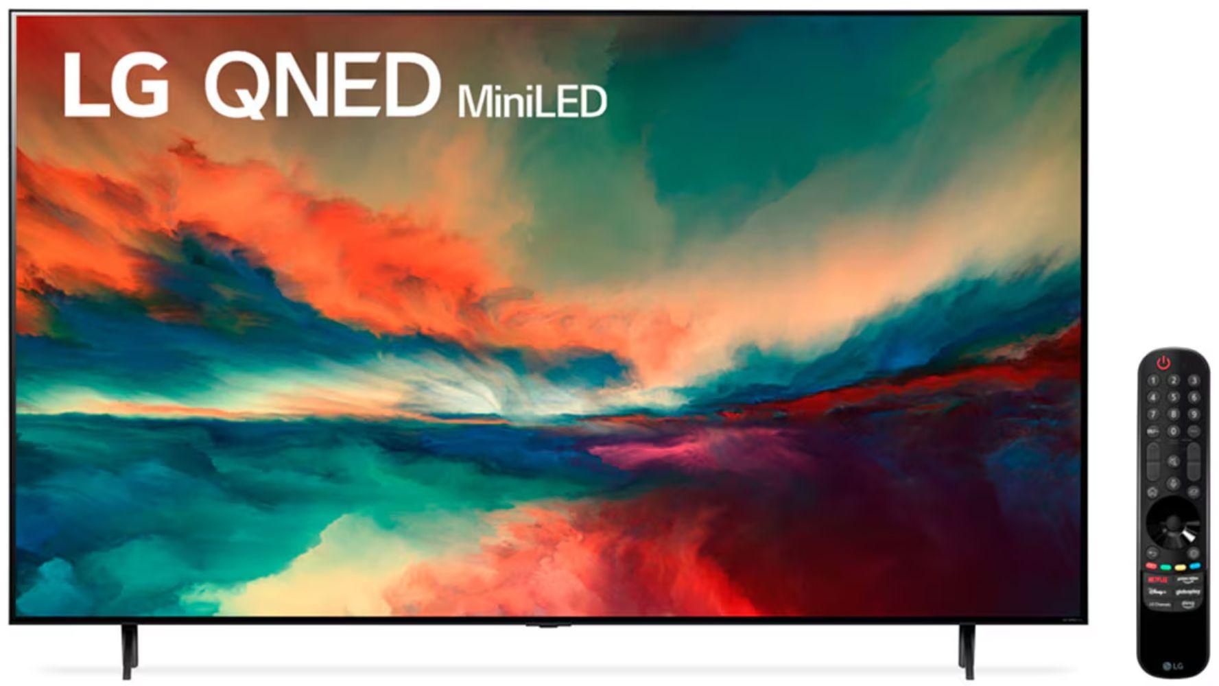 LG QNED85SRA Mini LED 4K Smart TV - Black - 75 Inch
