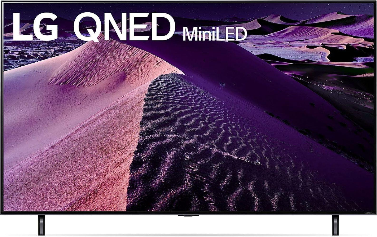 LG  QNED85UQA Mini LED 4K Smart TV - Black - 75 Inch - Excellent