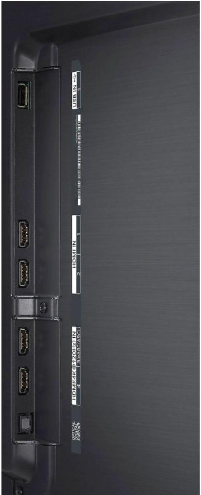 LG QNED85UQA Mini LED 4K Smart TV - Black - 75 Inch