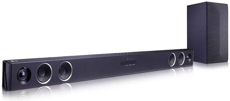 LG  SQC2 300W 2.1ch Soundbar with Subwoofer - Black - Excellent