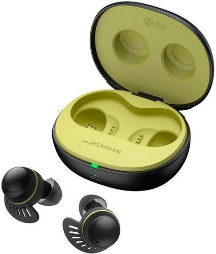 LG  TF8Q Tone Free Fit Wireless Earbuds - Black - Excellent