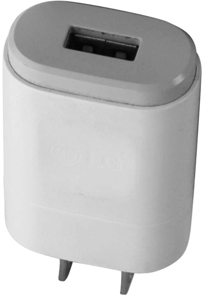LG  Travel Adapter Single 5V/0.85A USB Wall Charger - White - Brand New