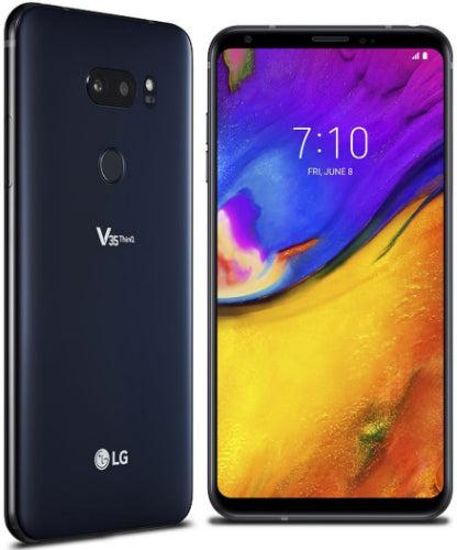 LG  V35 ThinQ - 64GB - New Aurora Black - AT&T - Acceptable