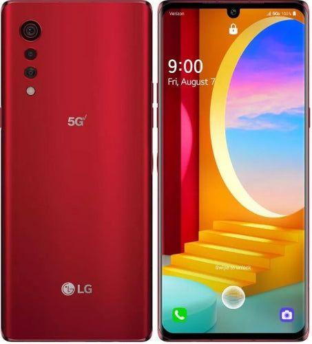 LG Velvet (5G) 128GB Unlocked in Red in Good condition