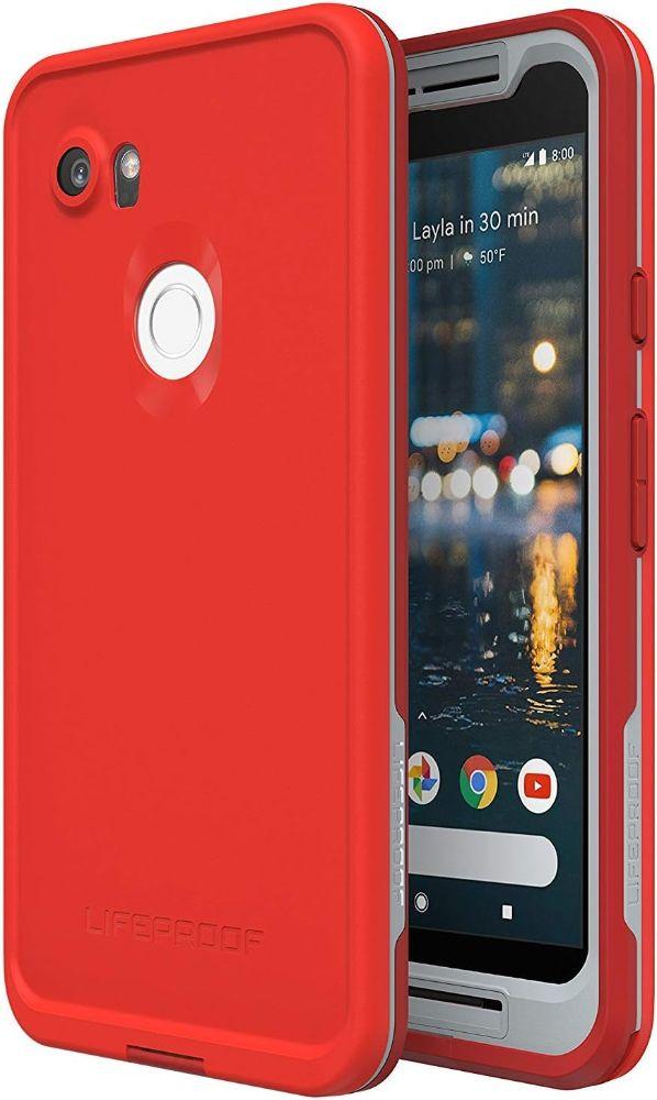 LifeProof  FRE Series Phone Case for Google Pixel 2 XL - Cherry Tomato - Brand New
