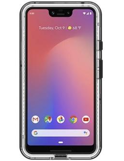 LifeProof Next Phone Case for Google Pixel 3XL - Black Crystal (Clear/Black)