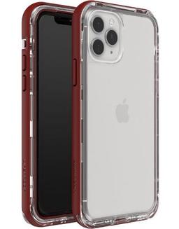 LifeProof Next Phone Case for iPhone 11 Pro - Raspberry Ice (Clear / Red)