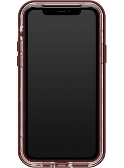 LifeProof Next Phone Case for iPhone 11 Pro - Raspberry Ice (Clear / Red)