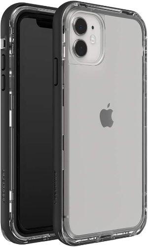 LifeProof Next Series Phone Case for iPhone 11 - Black Crystal (Clear/Black)