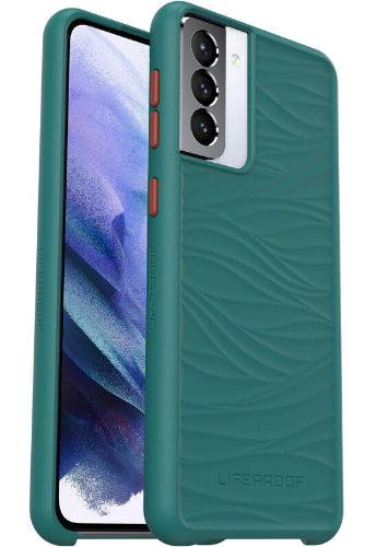 LifeProof Wake Phone Case for Galaxy S21+ (5G) - Down Under (Green/Orange)