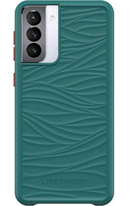 LifeProof Wake Phone Case for Galaxy S21+ (5G) - Down Under (Green/Orange)