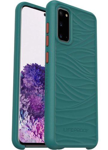 LifeProof  Wake Phone Case for Galaxy S20/ S20 (5G) - Down Under (Green/Orange) - Brand New
