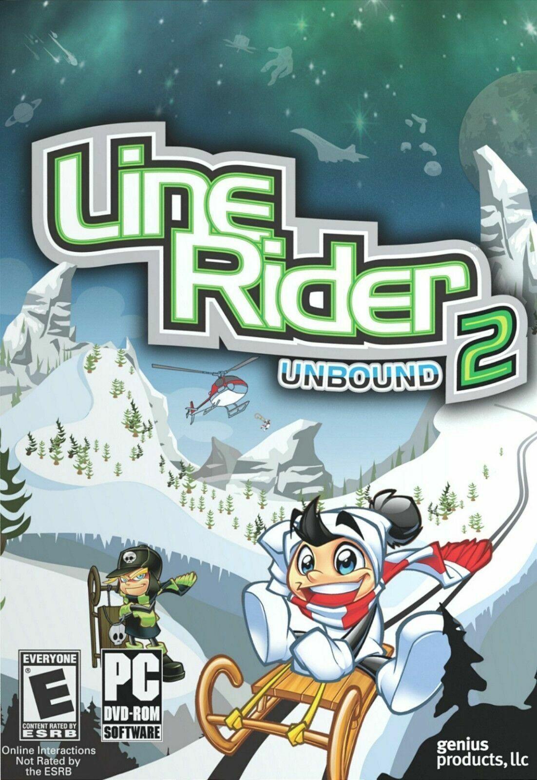 Genius Products LLC Line Rider 2 Unbound PC Software Video Game - Multicolor - Excellent