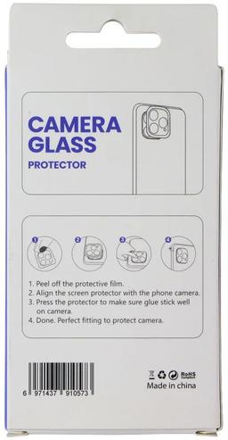 LITO S+ Camera Glass Protector for iPhone 12 Pro - Clear/Black