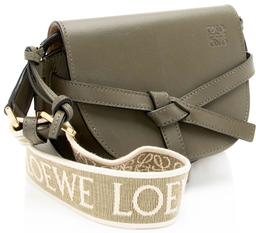 Loewe Calfskin Jacquard Gate Mini Crossbody - Calfskin - Green