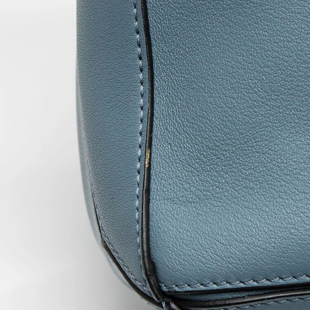 Loewe Calfskin Puzzle Small Bag - Calfskin - Blue